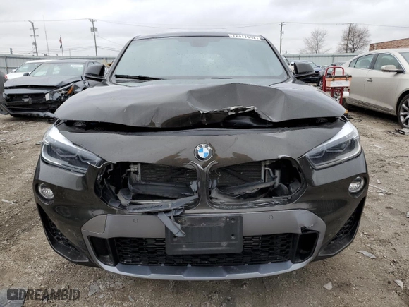2018 BMW X2 xDrive28i with VIN WBXYJ5C32JEB19598, listed as a Copart auction lot 72377042 with 46,950 mi miles. Bid and sale history available at carsss.com. Image 5.