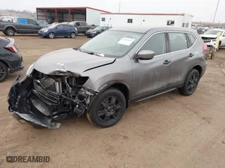 2017 Nissan Rogue SV with VIN KNMAT2MV8HP556282, listed as a IAAI auction lot 41707631 with 105,102 mi miles. Bid and sale history available at carsss.com. Image 17.