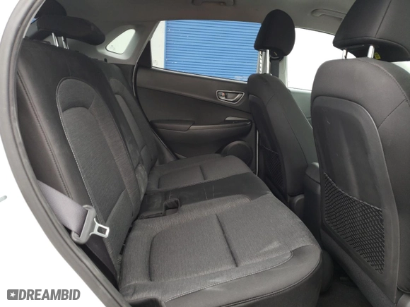 2019 Hyundai Kona Electric SEL with VIN KM8K23AGXKU054865, listed as a Copart auction lot 42518663 with 9,956 mi miles. Bid and sale history available at carsss.com. Image 10.