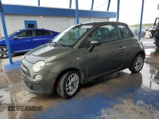 2012 FIAT 500 Pop with VIN 3C3CFFAR0CT277657, listed as a Copart auction lot 65474305 with 135,065 mi miles and Clean title. Bid and sale history available at DreamBid. Image 1.