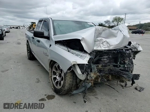 2015 Ram 1500 Express with VIN 1C6RR6FT8FS651642, listed as a Copart auction lot 52074115 with 121,829 mi miles and Salvage title. Bid and sale history available at DreamBid. Image 10.