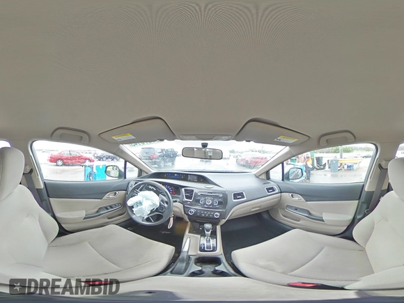 2013 Honda Civic LX with VIN 19XFB2F52DE040631, listed as a Copart auction lot 51076145 with 135,840 mi miles and Salvage Title. Bid and sale history available at DreamBid. Image 13.