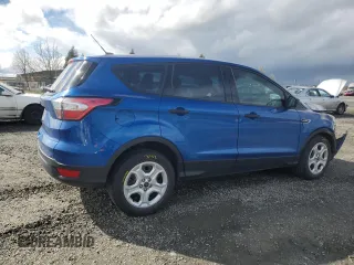2018 Ford Escape S with VIN 1FMCU0F79JUA04835, listed as a Copart auction lot 51241215 with 49,308 mi miles and Salvage Title. Bid and sale history available at carsss.com. Image 3.