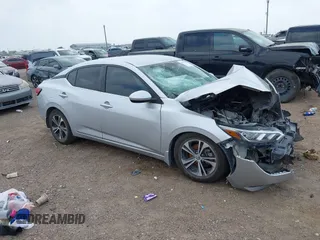 2021 Nissan Sentra SV z VIN 3N1AB8CV0MY218961, wystawiony jako IAAI lot #41901287 z przebiegiem Nie podano mil oraz . Historia ofert i sprzedaży dostępna na DreamBid. Obrazek 1.