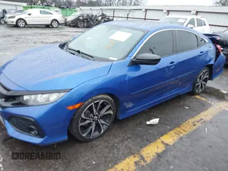 2017 Honda Civic Sedan Si with VIN 2HGFC1E52HH703751, listed as a IAAI auction lot 41561240 with 110,000 mi miles. Bid and sale history available at carsss.com. Image 17.