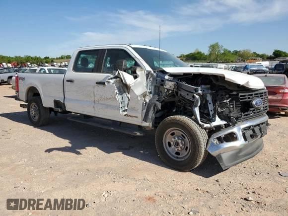 2024 Ford F-350 XL with VIN 1FT8W3BT6REF84852, listed as a Copart auction lot 52738595 with 10,279 mi miles and Salvage title. Bid and sale history available at DreamBid. Image 4.