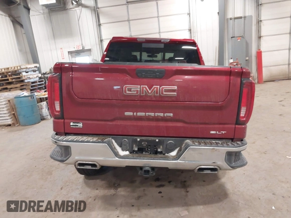 2022 GMC Sierra 1500 SLT with VIN 3GTU9DED2NG218227, listed as a IAAI auction lot 41319223 with 23,424 mi miles and . Bid and sale history available at DreamBid. Image 16.