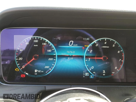 2023 Mercedes-Benz E 350 with VIN W1KZF8EB4PB144007, listed as a Copart auction lot 49015145 with 8,166 mi miles and Clean Title. Bid and sale history available at DreamBid. Image 9.