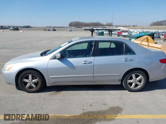 2005 Honda Accord EX with VIN 1HGCM567X5A061507, listed as a IAAI auction lot 41800795 with 207,251 mi miles and . Bid and sale history available at DreamBid. Image 14.