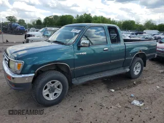 1997 Toyota T100 SR5 z VIN JT4UN24D3V0050569, wystawiony jako Copart lot #56360705 z przebiegiem 156 355 mil mil oraz Czysty tytuł • Clean title. Historia ofert i sprzedaży dostępna na DreamBid. Obrazek 1.