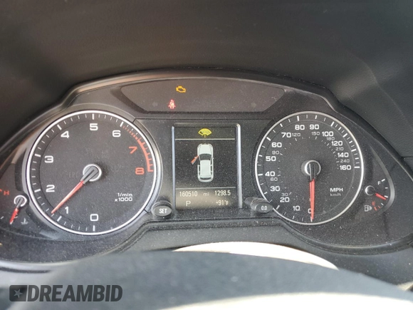 2016 Audi Q5 Premium Plus with VIN WA1L2AFPXGA142162, listed as a Copart auction lot 62697655 with 160,510 mi miles and Salvage title. Bid and sale history available at DreamBid. Image 9.