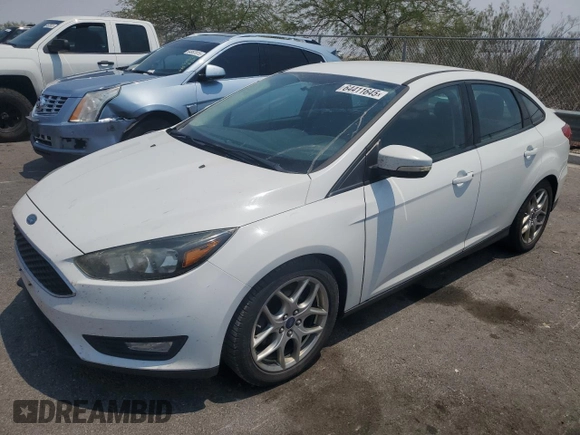 2015 Ford Focus SE with VIN 1FADP3F23FL319168, listed as a Copart auction lot 64411645 with 213,852 mi miles and Clean title. Bid and sale history available at DreamBid. Image 1.