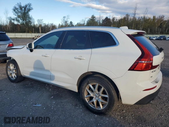 2020 Volvo XC60 Momentum z VIN YV4102RK4L1599047, wystawiony jako Copart lot #74509614 z przebiegiem 78 039 mil mil oraz Szkoda całkowita • Salvage title. Historia ofert i sprzedaży dostępna na DreamBid. Obrazek 2.