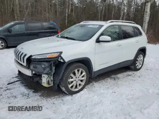 2017 Jeep Cherokee Limited with VIN 1C4PJLDSXHW587034, listed as a Copart auction lot 87054634 with 118,551 mi miles and Clean Title. Bid and sale history available at carsss.com. Image 1.