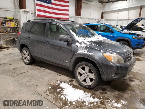 2006 Toyota RAV4 Sport with VIN JTMZK32V066000503, listed as a Copart auction lot 45700955 with 125,459 mi miles and Clean Title. Bid and sale history available at carsss.com. Image 4.