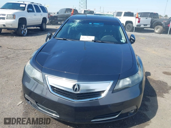 2012 Acura TL Tech Auto with VIN 19UUA8F56CA008300, listed as a IAAI auction lot 41887583 with 113,804 mi miles. Bid and sale history available at carsss.com. Image 6.