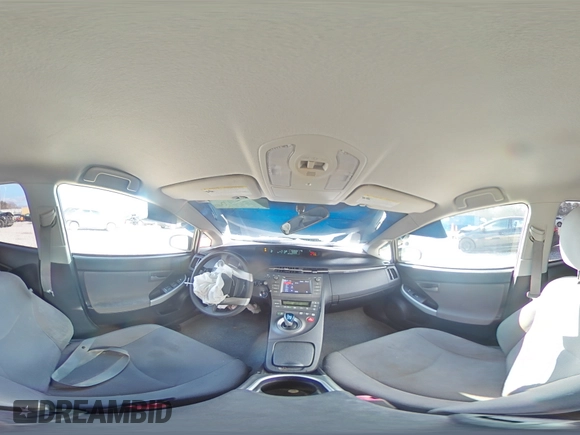 2012 Toyota Prius One with VIN JTDKN3DU2C1548993, listed as a Copart auction lot 46163375 with 179,018 mi miles and Salvage Title. Bid and sale history available at DreamBid. Image 14.