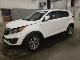 2016 Kia Sportage LX with VIN KNDPBCAC4G7856423, listed as a Copart auction lot 50978535 with 102,437 mi miles and Salvage Title. Bid and sale history available at carsss.com. Image 1.