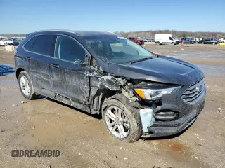 2019 Ford Edge SEL with VIN 2FMPK4J90KBC24380, listed as a Copart auction lot 46862135 with 67,905 mi miles and Salvage title. Bid and sale history available at DreamBid. Image 4.