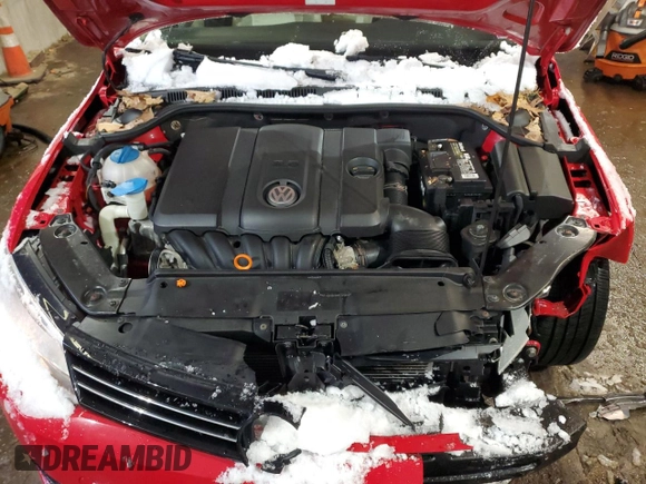 2012 Volkswagen Jetta SEL with VIN 3VWLP7AJ4CM407830, listed as a Copart auction lot 45081755 with 129,240 mi miles and Salvage title. Bid and sale history available at DreamBid. Image 13.