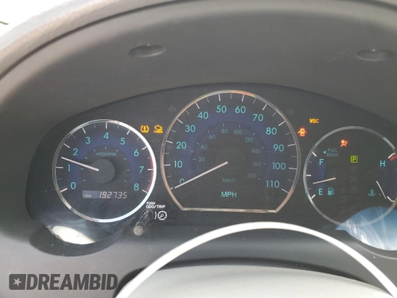 2008 Toyota Sienna XLE with VIN 5TDBK22C78S020454, listed as a Copart auction lot 70636964 with 192,735 mi miles and Salvage Title. Bid and sale history available at carsss.com. Image 9.