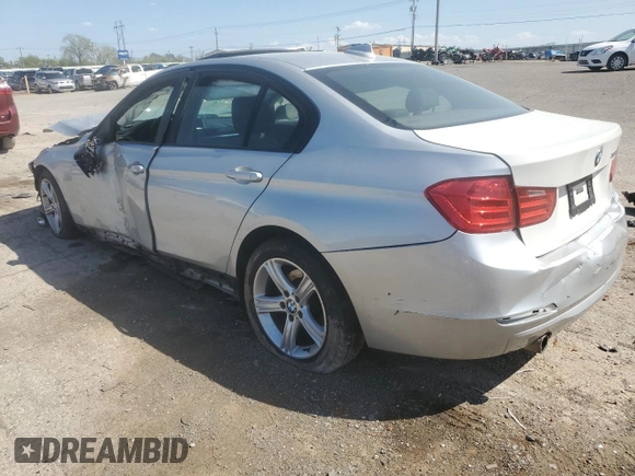 2014 BMW 3 Series 320i xDrive with VIN WBA3C3G58ENS70849, listed as a Copart auction lot 52045365 with 0 mi miles and Salvage Title. Bid and sale history available at carsss.com. Image 2.