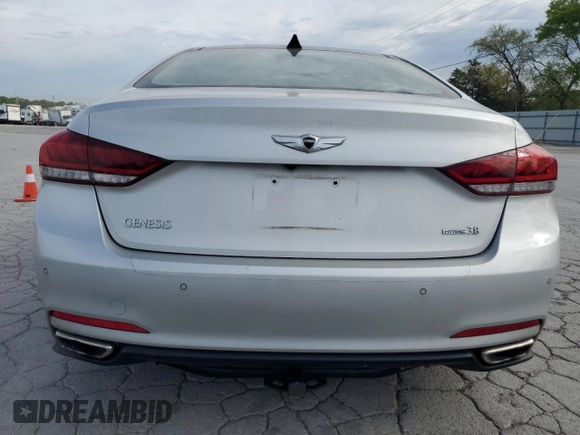 2015 Hyundai Genesis 3.8L z VIN KMHGN4JE9FU075875, wystawiony jako Copart lot #53584305 z przebiegiem 108 983 mil mil oraz Czysty tytuł • Clean title. Historia ofert i sprzedaży dostępna na DreamBid. Obrazek 6.