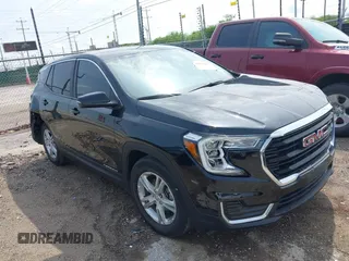 2022 GMC Terrain SLE with VIN 3GKALMEV9NL181993, listed as a IAAI auction lot 42066407 with 40,165 mi miles and . Bid and sale history available at DreamBid. Image 1.