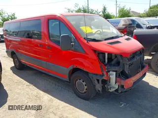 2016 Ford Transit XL z VIN 1FBZX2YM9GKA75398, wystawiony jako IAAI lot #41975162 z przebiegiem 207 674 mil mil oraz . Historia ofert i sprzedaży dostępna na DreamBid. Obrazek 1.