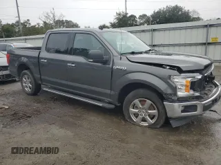 2019 Ford F-150 XL with VIN 1FTEW1CPXKFC39882, listed as a Copart auction lot 88244115 with 129,057 mi miles and Salvage Title. Bid and sale history available at carsss.com. Image 4.