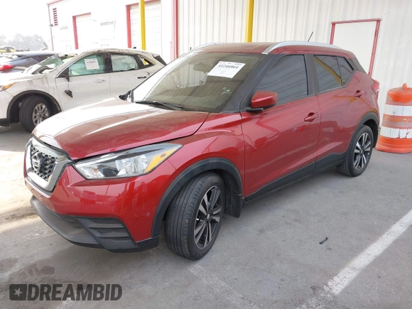 2019 Nissan Kicks SV with VIN 3N1CP5CUXKL534314, listed as a IAAI auction lot 41246864 with 138,836 mi miles. Bid and sale history available at carsss.com. Image 17.