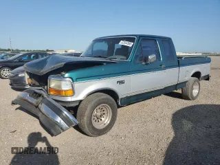 1996 Ford F-150 Special with VIN 1FTEX15N9TKA42509, listed as a Copart auction lot 52594365 with 0 mi miles and Salvage Title. Bid and sale history available at carsss.com. Image 1.
