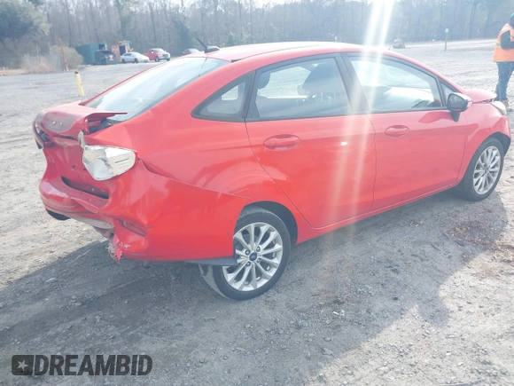 2014 Ford Fiesta SE with VIN 3FADP4BJ8EM170837, listed as a IAAI auction lot 41656071 with 128,334 mi miles and . Bid and sale history available at DreamBid. Image 4.