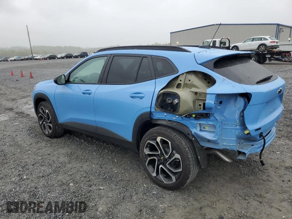 2024 Chevrolet Trax 2RS with VIN KL77LJE25RC206297, listed as a Copart auction lot 50798815 with 5,754 mi miles and Salvage Title. Bid and sale history available at DreamBid. Image 2.