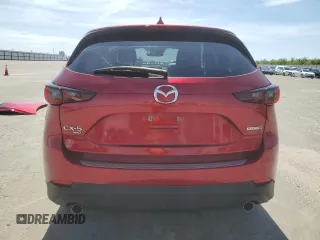 2023 Mazda CX-5 2.5 S Preferred Package with VIN JM3KFBCMXP0184897, listed as a Copart auction lot 50264135 with 28,556 mi miles and Salvage Title. Bid and sale history available at carsss.com. Image 6.