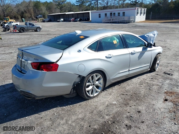 2018 Chevrolet Impala Premier with VIN 2G1125S30J9168613, listed as a IAAI auction lot 41380436 with 1 mi miles. Bid and sale history available at carsss.com. Image 4.