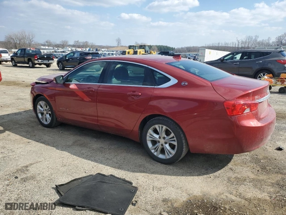 2014 Chevrolet Impala LT with VIN 2G1125S36E9187236, listed as a Copart auction lot 52742155 with 175,012 mi miles and Non Repairable. Bid and sale history available at carsss.com. Image 2.