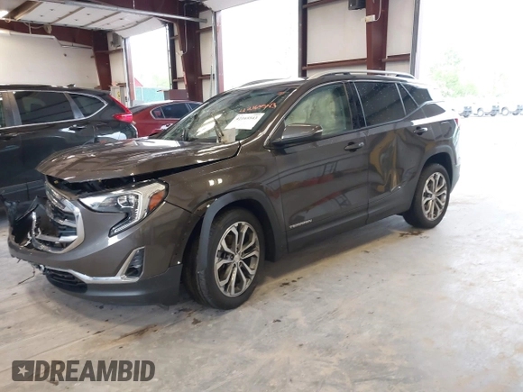 2020 GMC Terrain SLT with VIN 3GKALPEX5LL219445, listed as a IAAI auction lot 42165543 with 57,652 mi miles and . Bid and sale history available at DreamBid. Image 21.