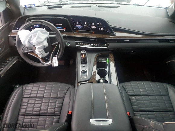 2023 Cadillac Escalade Sport Platinum with VIN 1GYS3GKLXPR495615, listed as a Copart auction lot 87483964 with 14,214 mi miles and Salvage Title. Bid and sale history available at carsss.com. Image 8.