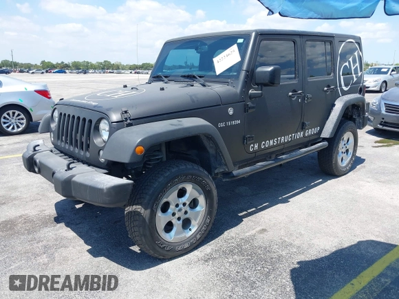 2016 Jeep Wrangler Unlimited Sport с VIN 1C4BJWDG8GL329912, выставлен на аукционе IAAI как лот 42224625 с пробегом 115 367 миль миль и . История ставок и продаж доступна на DreamBid. Изображение 2.