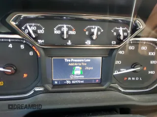 2022 GMC Sierra 1500 Limited SLT with VIN 3GTP8DED2NG154898, listed as a Copart auction lot 74924724 with 82,970 mi miles and Salvage Title. Bid and sale history available at carsss.com. Image 9.