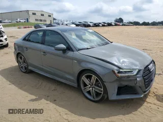 2020 Audi A3 Sedan S line Premium Plus with VIN WAUJEHFF4LA029822, listed as a Copart auction lot 54196884 with 41,785 mi miles and Salvage Title. Bid and sale history available at carsss.com. Image 4.
