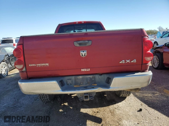 2007 Dodge Ram 2500 SLT with VIN 3D7KS28A27G818031, listed as a Copart auction lot 79950894 with 312,100 mi miles and Salvage Title. Bid and sale history available at carsss.com. Image 6.
