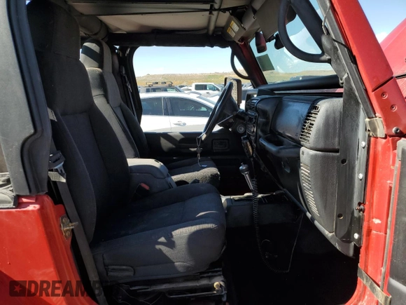 2003 Jeep Wrangler Rubicon with VIN 1J4FA69S93P352899, listed as a Copart auction lot 56054425 with 3,761 mi miles and Salvage title. Bid and sale history available at DreamBid. Image 10.