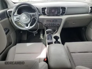 2018 Kia Sportage LX with VIN KNDPM3AC1J7478966, listed as a Copart auction lot 49420255 with 121,558 mi miles and Salvage Title. Bid and sale history available at carsss.com. Image 8.
