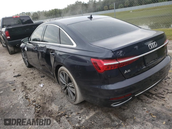 2019 Audi A6 Premium Plus with VIN WAUE8AF20KN121787, listed as a Copart auction lot 62652872 with 37,734 mi miles. Bid and sale history available at carsss.com. Image 3.