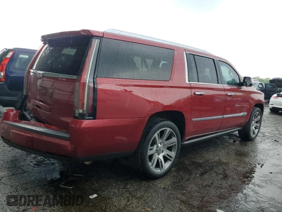 2015 Cadillac Escalade ESV Premium z VIN 1GYS4TKJ4FR547033, wystawiony jako Copart lot #58753655 z przebiegiem 158 508 mil mil oraz Szkoda całkowita • Salvage title. Historia ofert i sprzedaży dostępna na DreamBid. Obrazek 3.