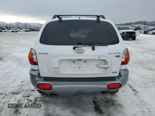 2004 Hyundai Santa Fe GLS with VIN KM8SC73E54U680889, listed as a Copart auction lot 89217185 with 0 mi miles and Clean Title. Bid and sale history available at carsss.com. Image 6.