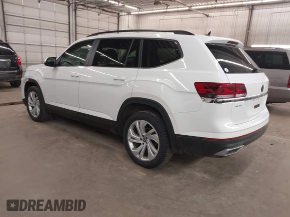 2021 Volkswagen Atlas SE z VIN 1V2HR2CA3MC539997, wystawiony jako IAAI lot #41977786 z przebiegiem 77 372 mil mil oraz . Historia ofert i sprzedaży dostępna na DreamBid. Obrazek 3.