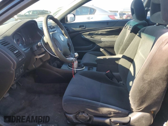 2003 Honda Civic LX with VIN 1HGEM21563L062913, listed as a Copart auction lot 82709824 with 243,989 mi miles and Salvage Title. Bid and sale history available at DreamBid. Image 7.